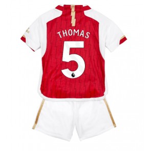 Arsenal Thomas Partey #5 Domaci Dres za Dječji 2023-24 Kratak Rukavima (+ kratke hlače)